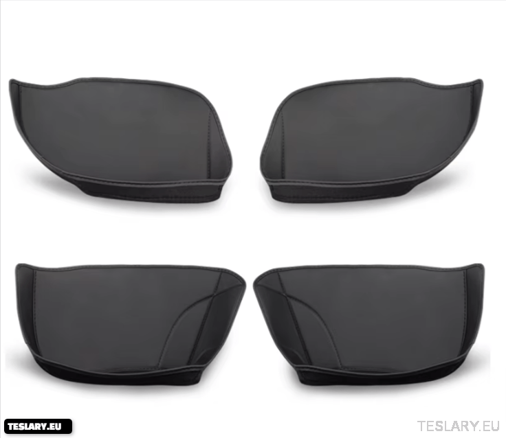 Tesla Model Y door storage inserts protective pad PU leather door slot pad storage pocket - TESLARY Tesla Shop Accessories Europe Nederlands Dublin Cork Ireland Deutschland Espana Alicante France Italia