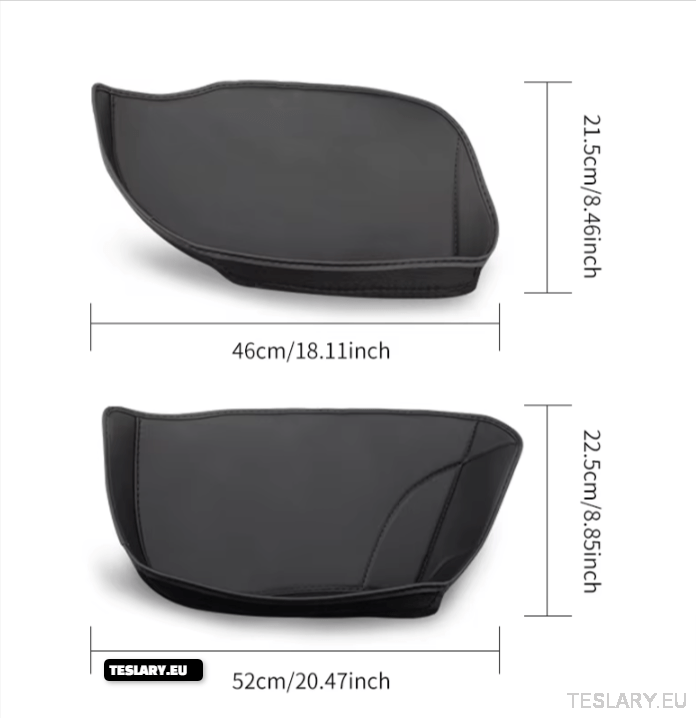 Tesla Model Y door storage inserts protective pad PU leather door slot pad storage pocket - TESLARY Tesla Shop Accessories Europe Nederlands Dublin Cork Ireland Deutschland Espana Alicante France Italia