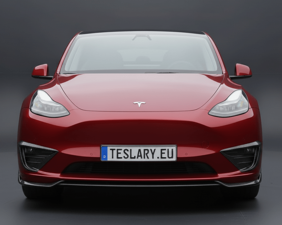 Tesla Model Y Front Fog Light Wind Splitter in Matte Black , Gloss Black Carbon , Matte Black Carbon & Gloss Black - TESLARY Tesla Shop Accessories Europe Nederlands Dublin Cork Ireland Deutschland Espana Alicante France Italia