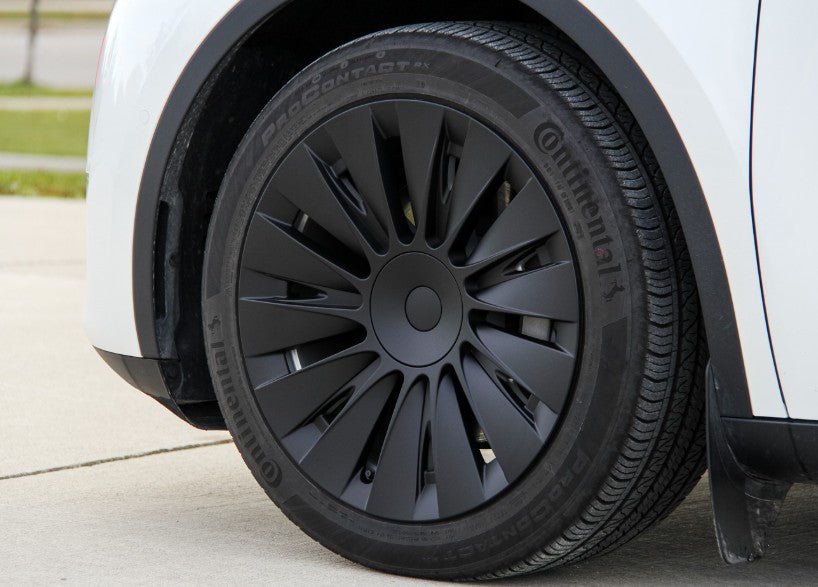 Tesla Model Enjoliveurs Y Juniper 19" style induction noir mat - TESLARY Tesla Shop Accessoires Europe Pays-Bas Dublin Cork Irlande Allemagne Espagne Alicante France Italie