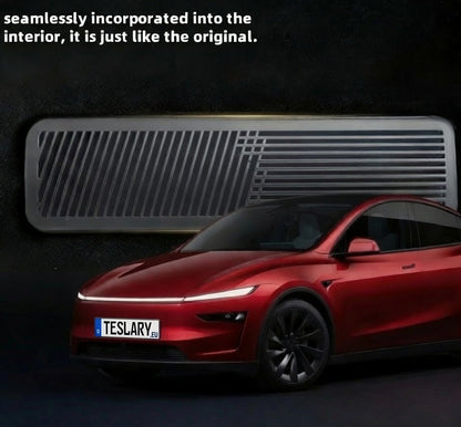 Tesla Model Y Juniper Schwarzer Rücksitz-Lüftungsschutz – Jetzt bei Europes kaufen Teslary.eu Europäische Union Deutschland Spanien Irland Portugal Schweden Finnland Polen