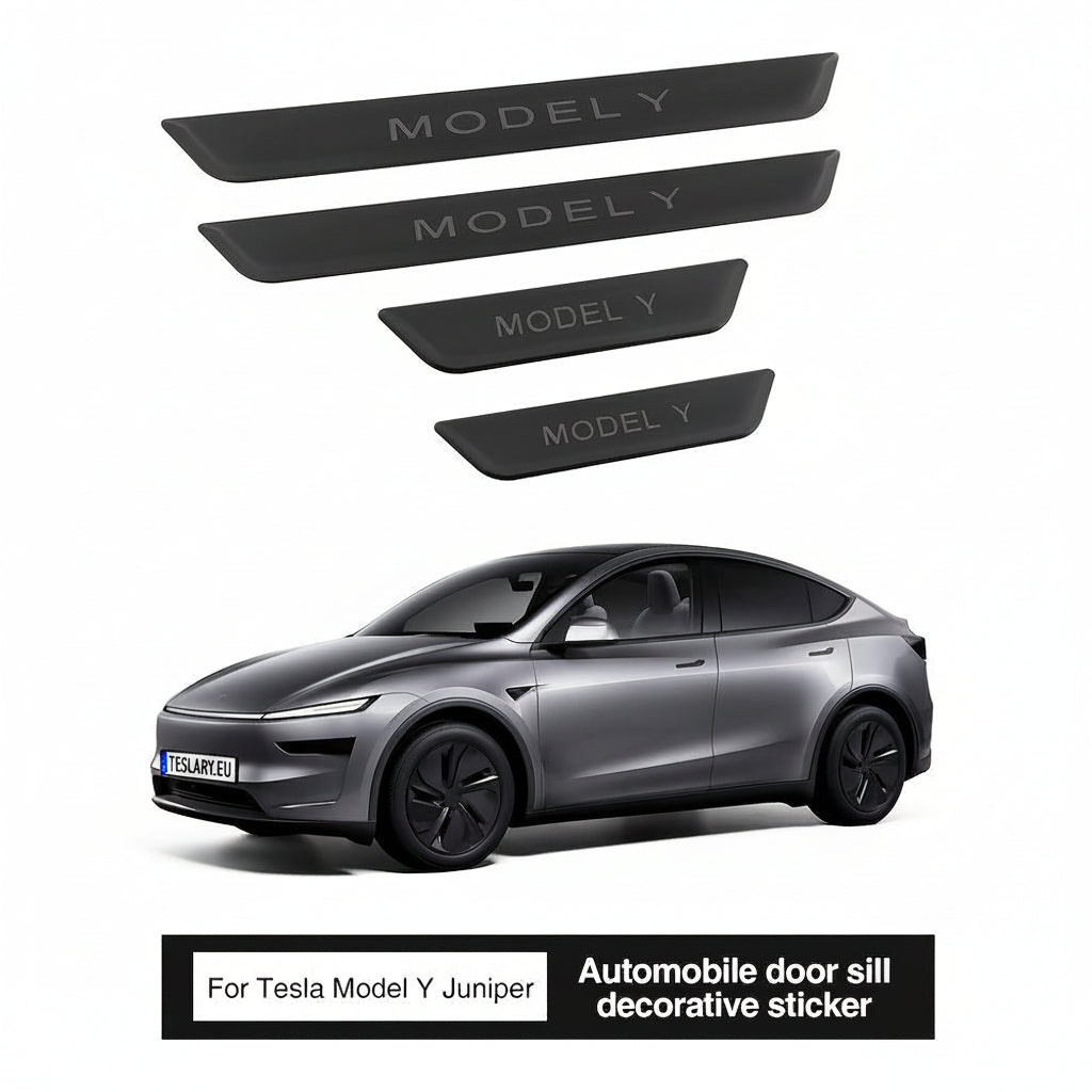 Tesla Model Osłona progu drzwi Y Juniper z przodu i z tyłu ...
