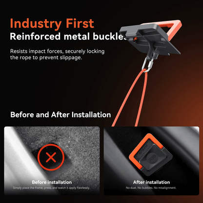 Tesla Model Y Juniper / Model 3 Highland - Rear Door Emergency Handle - Mechanical Unlock for Switch Pull Rope - TESLARY Tesla Shop Accessories Europe Nederlands Dublin Cork Ireland Deutschland Espana Alicante France Italia