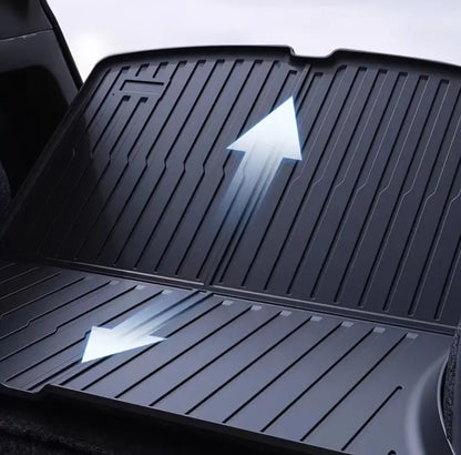 Tesla Model Alfombrilla para maletero Y+ Juniper de TPE, resistente al agua y a la intemperie. TESLARY Accesorios de la tienda Tesla Europa Nederlands Dublin Cork Ireland Deutschland España Alicante France Italia