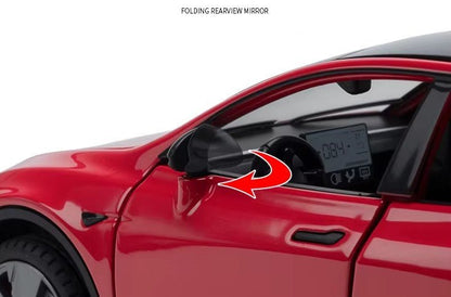 Tesla Model Y+ Juniper Inoffizielle Version im Maßstab 1:32 Model Sammlerstück oder Spielzeug - TESLARY Tesla Shop Zubehör Europa Niederlande Dublin Cork Irland Deutschland Spanien Alicante Frankreich Italien