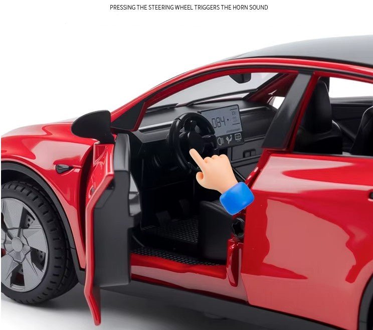 Tesla Model Y+ Juniper Inoffizielle Version im Maßstab 1:32 Model Sammlerstück oder Spielzeug - TESLARY Tesla Shop Zubehör Europa Niederlande Dublin Cork Irland Deutschland Spanien Alicante Frankreich Italien