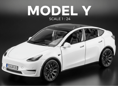 Tesla Model Y Model Voiture 1:24 Version non officielle - TESLARY Tesla Shop Accessoires Europe Pays-Bas Dublin Cork Irlande Allemagne Espagne Alicante France Italie