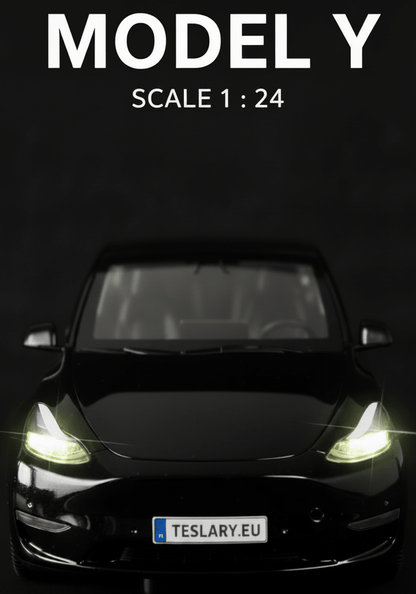 Tesla Model Y Model Voiture 1:24 Version non officielle - TESLARY Tesla Shop Accessoires Europe Pays-Bas Dublin Cork Irlande Allemagne Espagne Alicante France Italie