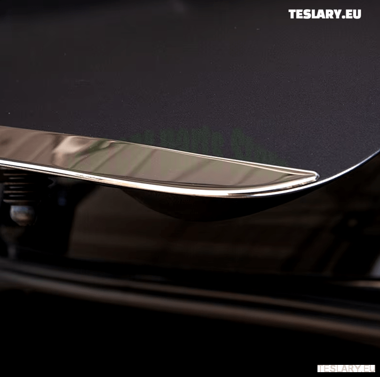Tesla Model Y Trunk Chrome Protective Strips - TESLARY Tesla Shop Accessories Europe Nederlands Dublin Cork Ireland Deutschland Espana Alicante France Italia