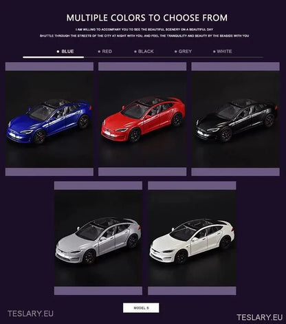 Tesla S Model Car 1:24 Unofficial Version - Tesla Shop Europe - TESLARY.IE Ireland - France boutique- Deutschland Geschäft- España comercio - Nederland winkel- TESLARY.IE