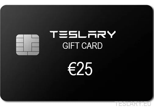 TESLARY GIFT CARD - TESLARY Tesla Shop Accessories Europe Nederlands Ireland Deutschland Espana Alicante France Italia