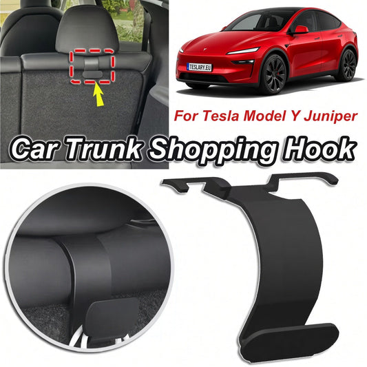 Trunk Hooks for Storage for your Tesla Model Y Juniper Premium & Standard - TESLARY Buy Tesla Shop Accessories Europe Nederlands Dublin Cork Ireland Deutschland Espana Iceland Finland France Italia