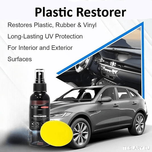 Universal Plastic Revitalizing Restorer for Tesla , BYD , VW , MG & Other EVs - TESLARY Tesla Shop Accessories Europe Nederlands Dublin Cork Ireland Deutschland Espana Alicante France Italia