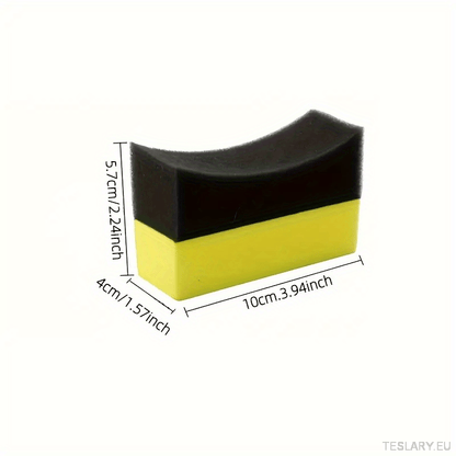 Universal Tyre Cleaning Sponge for Tesla , BYD , MG & Other EVs - TESLARY Tesla Shop Accessories Europe Nederlands Dublin Cork Ireland Deutschland Espana Alicante France Italia