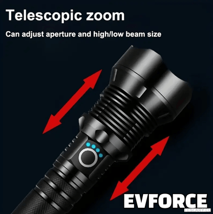 USB Rechargable Flashlight / Torch for your Tesla , BYD , MG or other EV - TESLARY Tesla Shop Accessories Europe Nederlands Dublin Cork Ireland Deutschland Espana Alicante France Italia