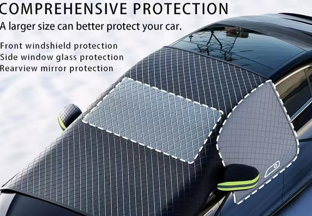 Sneeuw- en weerbestendige voorruitbescherming voor uw Tesla Model 3 of Tesla Model Ook geschikt voor BYD, MG4 en VW ID4. TESLARY Koop Tesla-accessoires in Europa, Nederland, Dublin, Cork, Ierland, Duitsland, Spanje, IJsland, Finland, Frankrijk, Italië.
