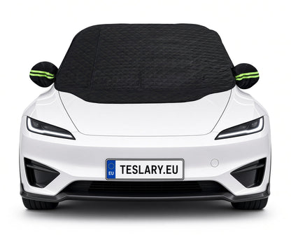 Sneeuw- en weerbestendige voorruitbescherming voor uw Tesla Model 3 of Tesla Model Ook geschikt voor BYD, MG4 en VW ID4. TESLARY Koop Tesla-accessoires in Europa, Nederland, Dublin, Cork, Ierland, Duitsland, Spanje, IJsland, Finland, Frankrijk, Italië.